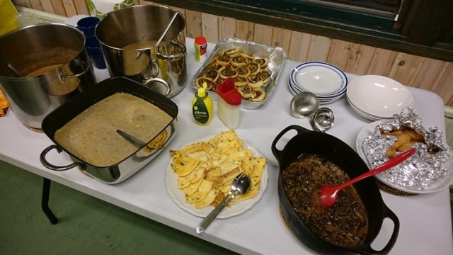 Årsavslutning och svampbuffé 2015